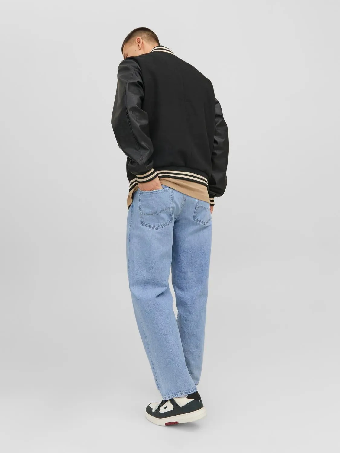 JJIEDDIE JJORIGINAL CJ 911 PCW Vaqueros Corte loose | Azul intermedio | Jack & Jones®