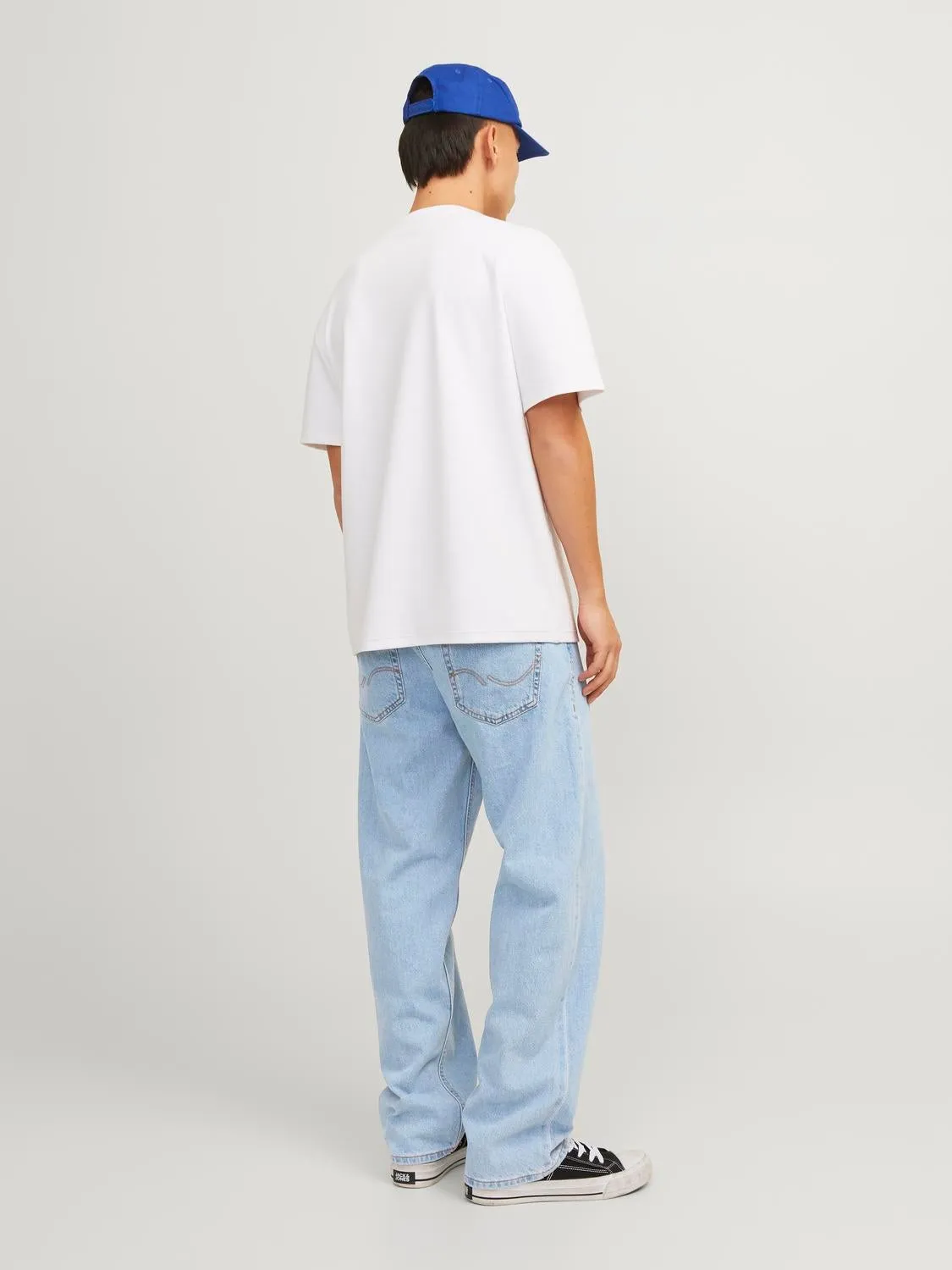 JJIEDDIE JJORIGINAL SQ 738 Vaqueros Corte loose | Azul intermedio | Jack & Jones®