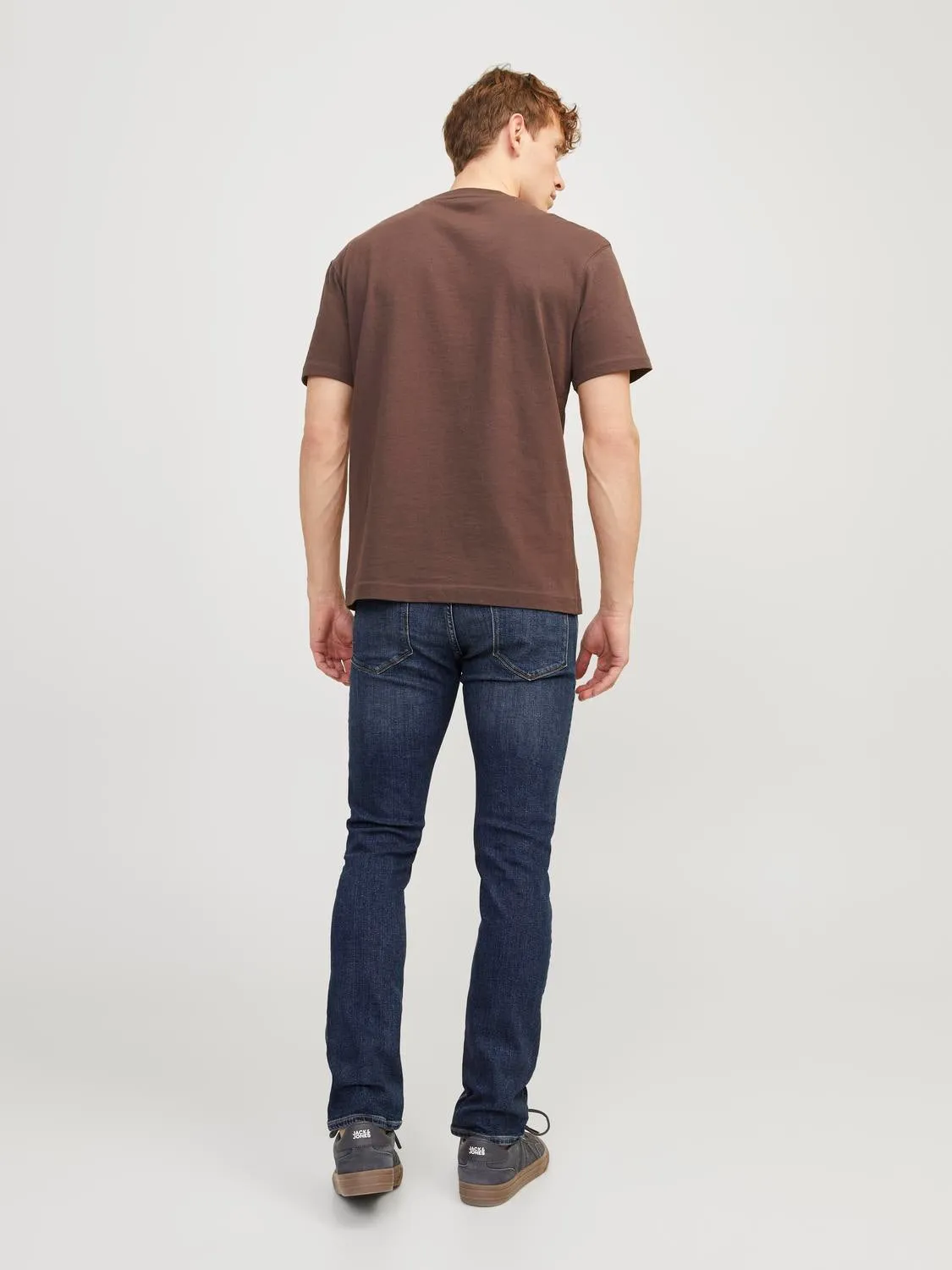 JJIGLENN JJFELIX AM 846 50SPS Vaqueros de corte slim | Azul intermedio | Jack & Jones®