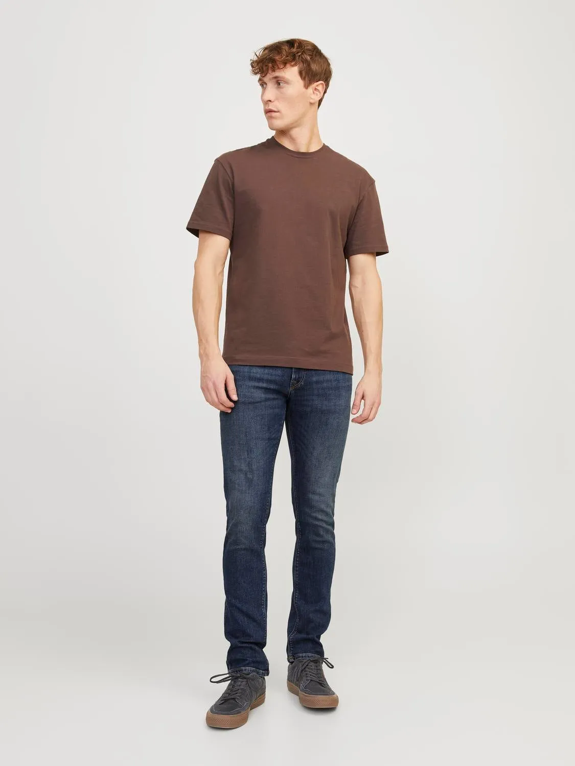 JJIGLENN JJFELIX AM 846 50SPS Vaqueros de corte slim | Azul intermedio | Jack & Jones®