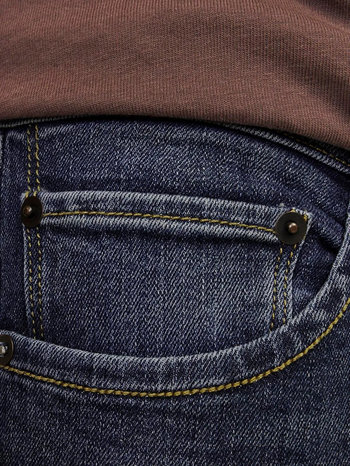 JJIGLENN JJFELIX AM 846 50SPS Vaqueros de corte slim | Azul intermedio | Jack & Jones®