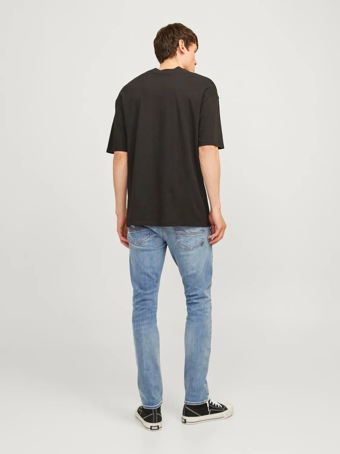 JJIGLENN JJFOX 50SPS CB 043 50SPS SN Vaqueros de corte slim | Azul intermedio | Jack & Jones®