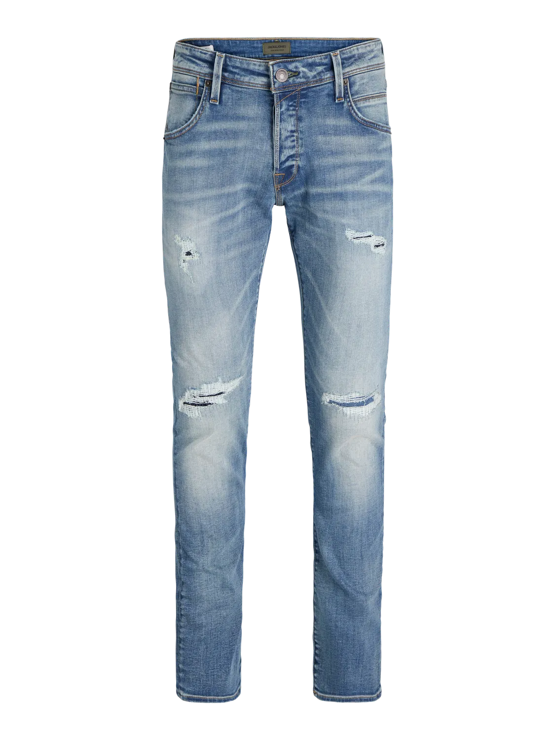 JJIGLENN JJFOX 50SPS CB 043 50SPS SN Vaqueros de corte slim | Azul intermedio | Jack & Jones®