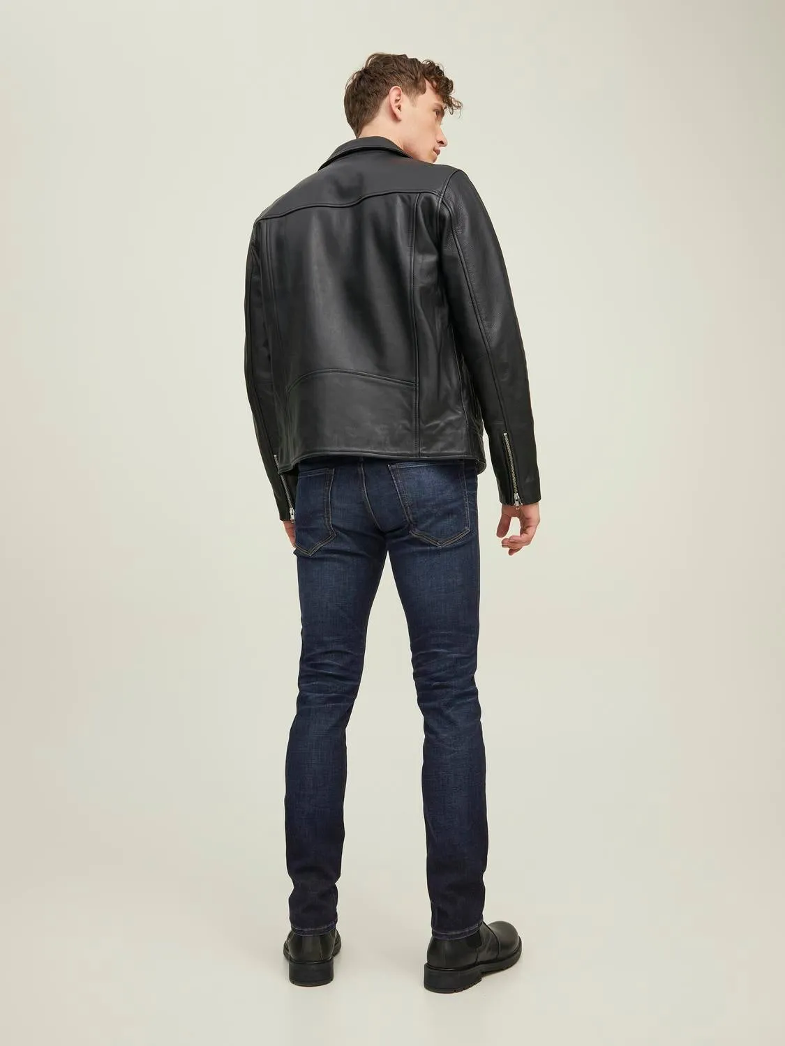 JJIGLENN JJICON JJ 559 50SPS Vaqueros de corte slim | Azul intermedio | Jack & Jones®