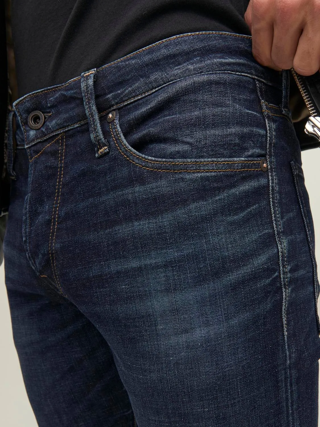 JJIGLENN JJICON JJ 559 50SPS Vaqueros de corte slim | Azul intermedio | Jack & Jones®