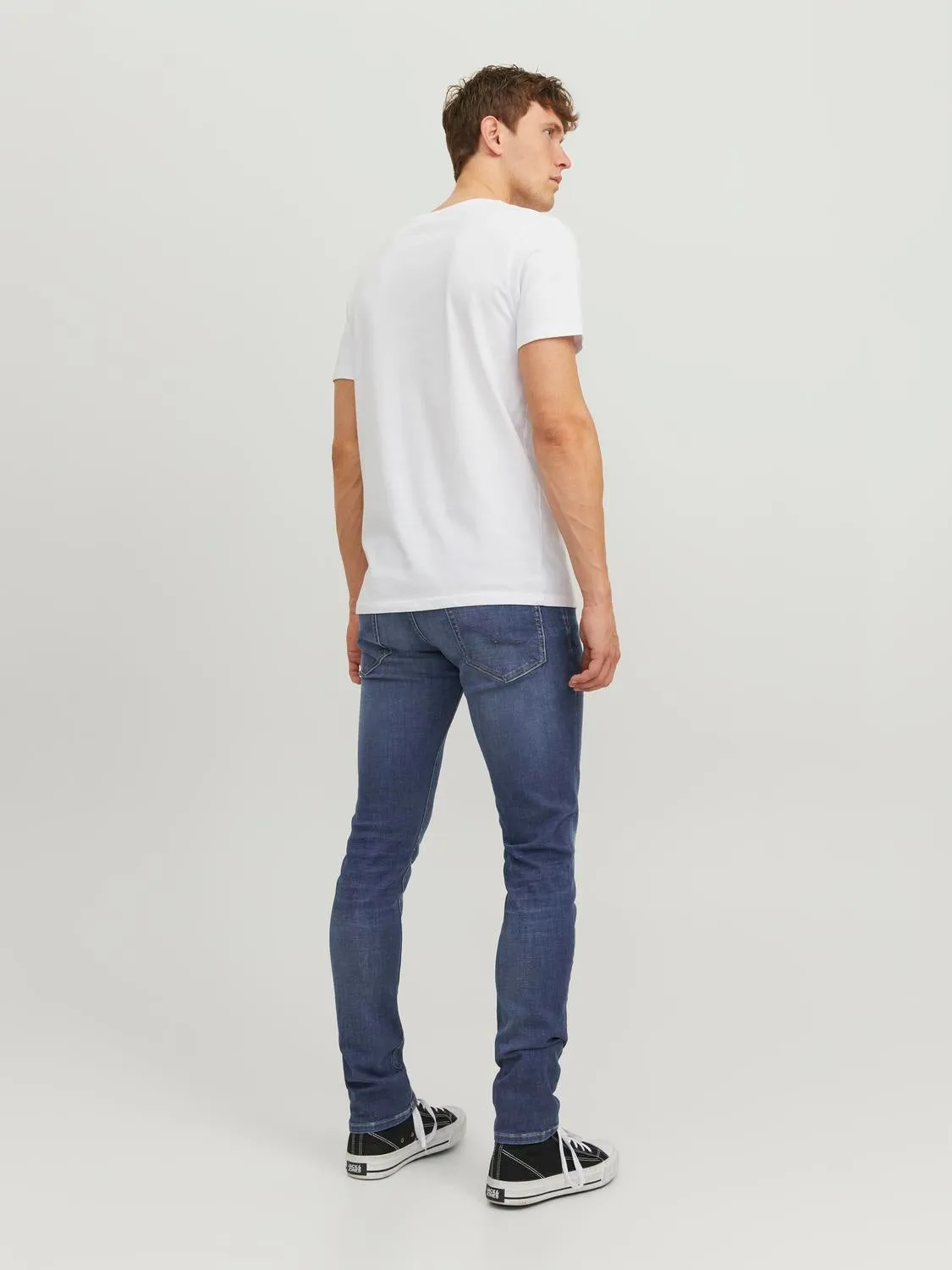 JJIGLENN JJICON JJ 659 50SPS Vaqueros de corte slim | Azul intermedio | Jack & Jones®