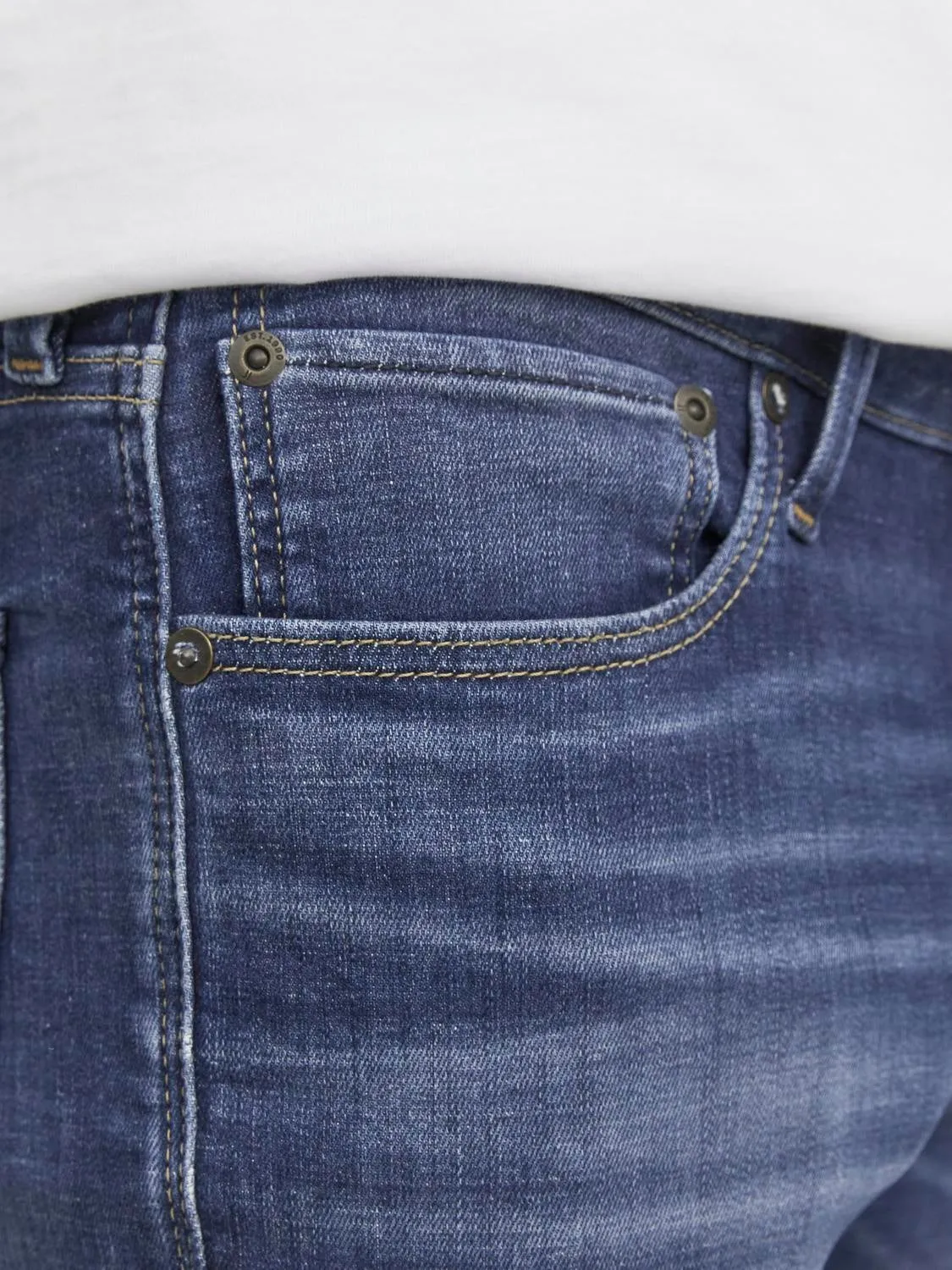 JJIGLENN JJICON JJ 659 50SPS Vaqueros de corte slim | Azul intermedio | Jack & Jones®