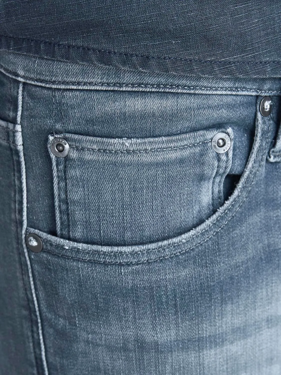 JJIGLENN JJICON JJ 857 50SPS Vaqueros de corte slim | Azul intermedio | Jack & Jones®