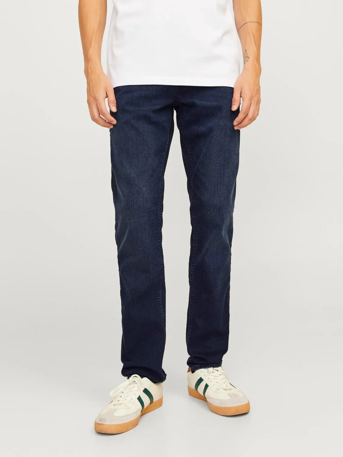 JJIGLENN JJORIGINAL MF 260 Vaqueros de corte slim | Azul intermedio | Jack & Jones®