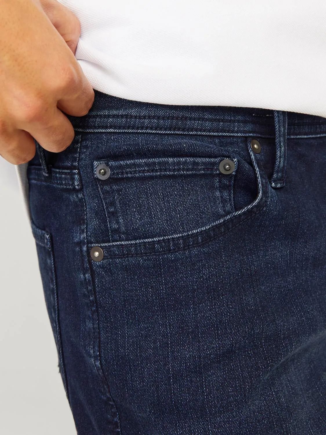 JJIGLENN JJORIGINAL MF 260 Vaqueros de corte slim | Azul intermedio | Jack & Jones®