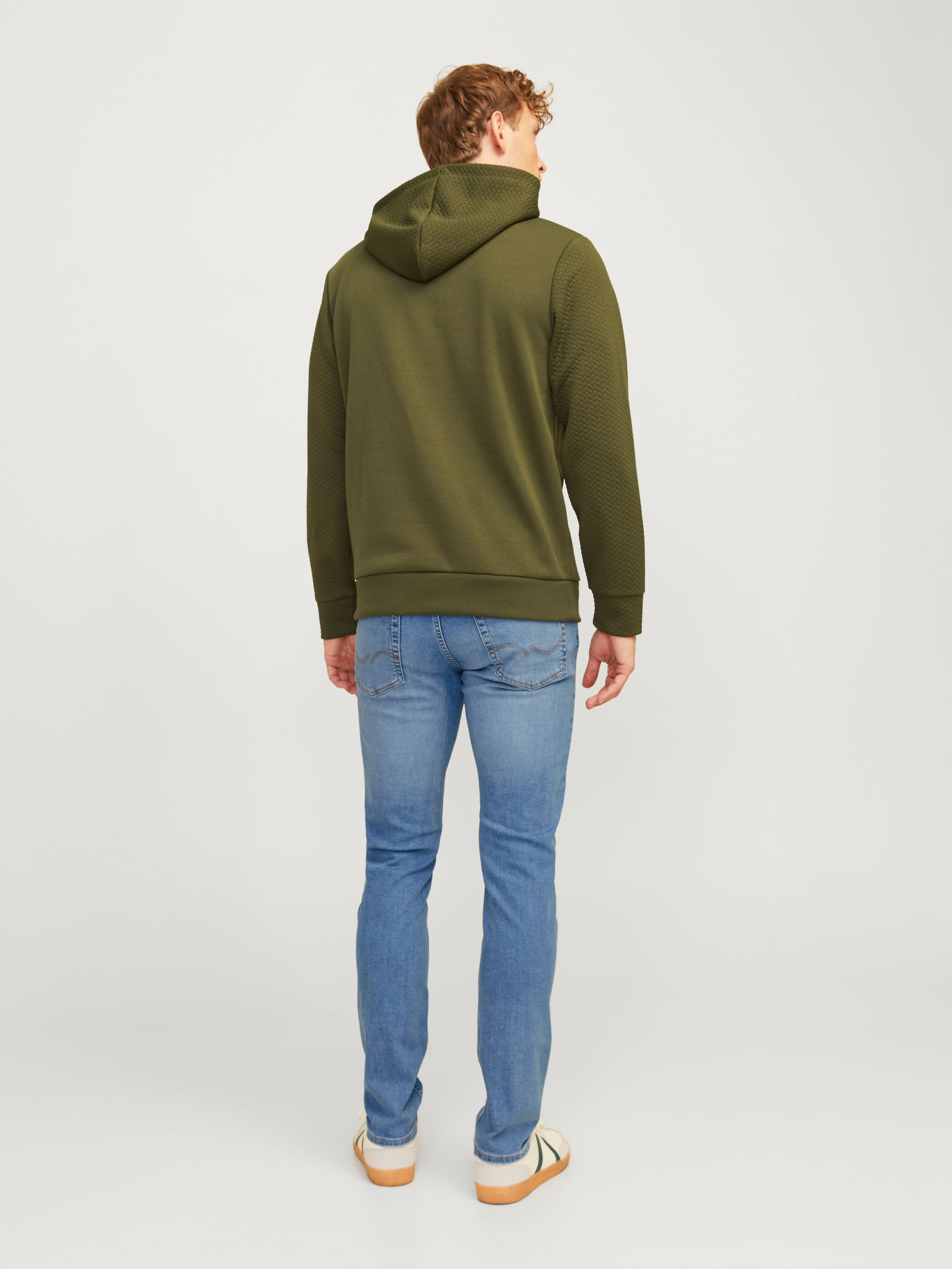 JJIGLENN JJORIGINAL SQ 296 Vaqueros de corte slim | Azul intermedio | Jack & Jones®