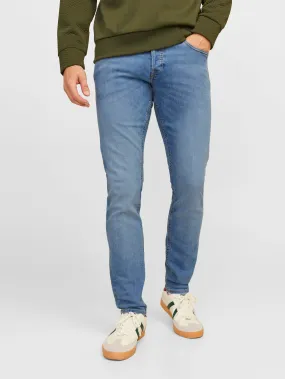 JJIGLENN JJORIGINAL SQ 296 Vaqueros de corte slim | Azul intermedio | Jack & Jones®