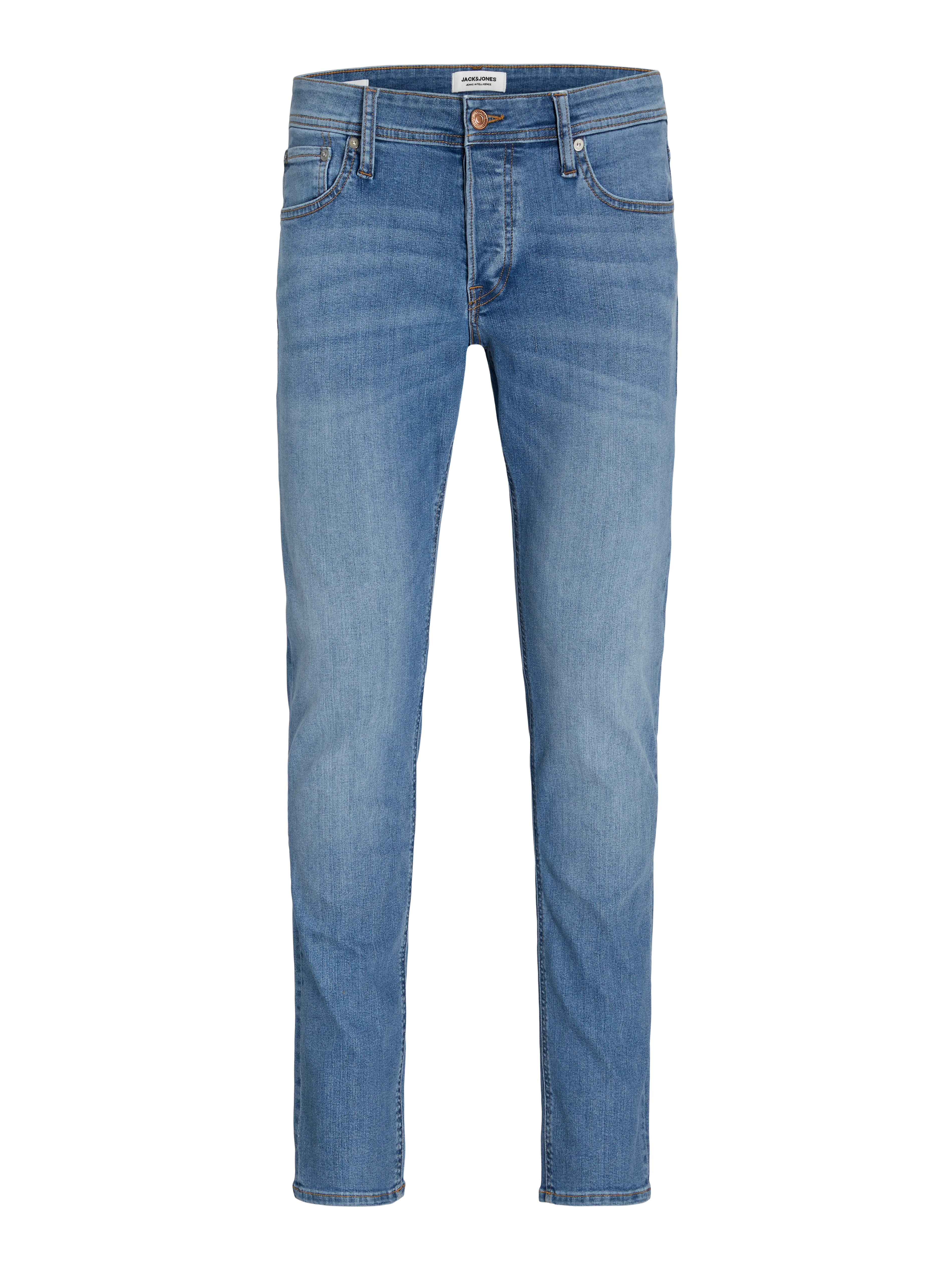 JJIGLENN JJORIGINAL SQ 296 Vaqueros de corte slim | Azul intermedio | Jack & Jones®