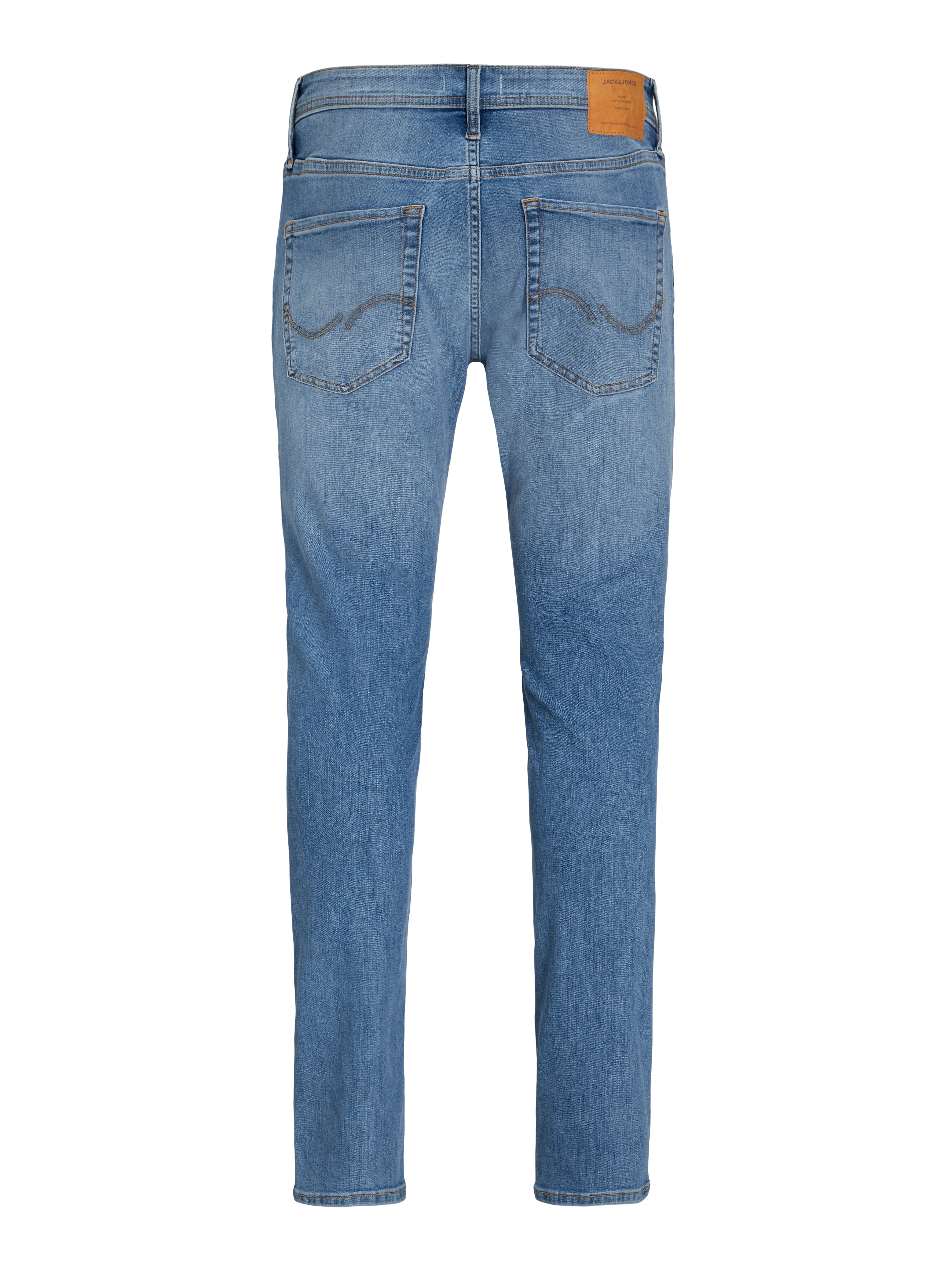 JJIGLENN JJORIGINAL SQ 296 Vaqueros de corte slim | Azul intermedio | Jack & Jones®