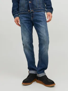 JJIMIKE JJORIGINAL AM 355 Vaqueros de corte tapered | Azul intermedio | Jack & Jones®