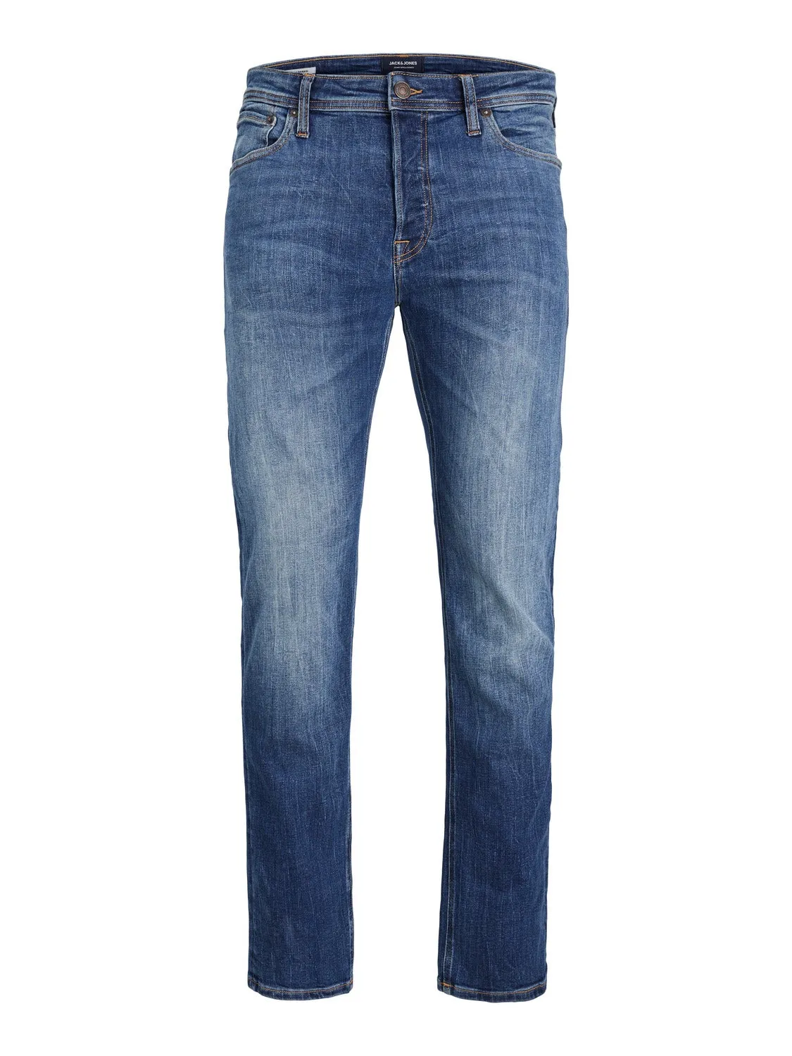 JJIMIKE JJORIGINAL AM 355 Vaqueros de corte tapered | Azul intermedio | Jack & Jones®