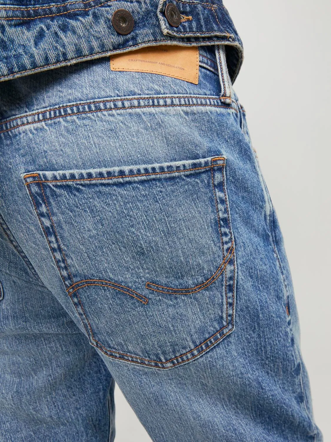 JJIMIKE JJORIGINAL CB 231 BF Vaqueros de corte tapered | Azul intermedio | Jack & Jones®