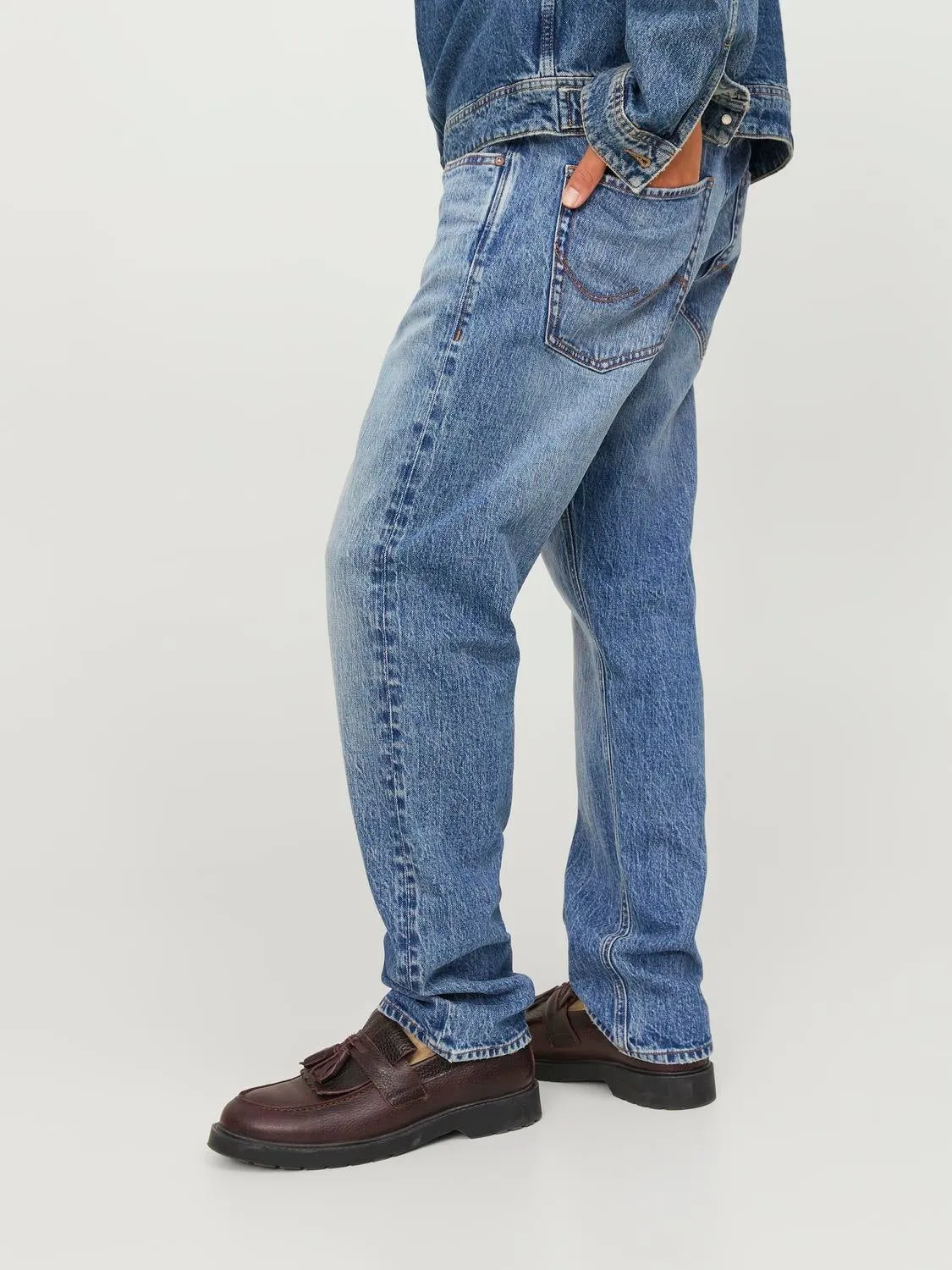 JJIMIKE JJORIGINAL CB 231 BF Vaqueros de corte tapered | Azul intermedio | Jack & Jones®