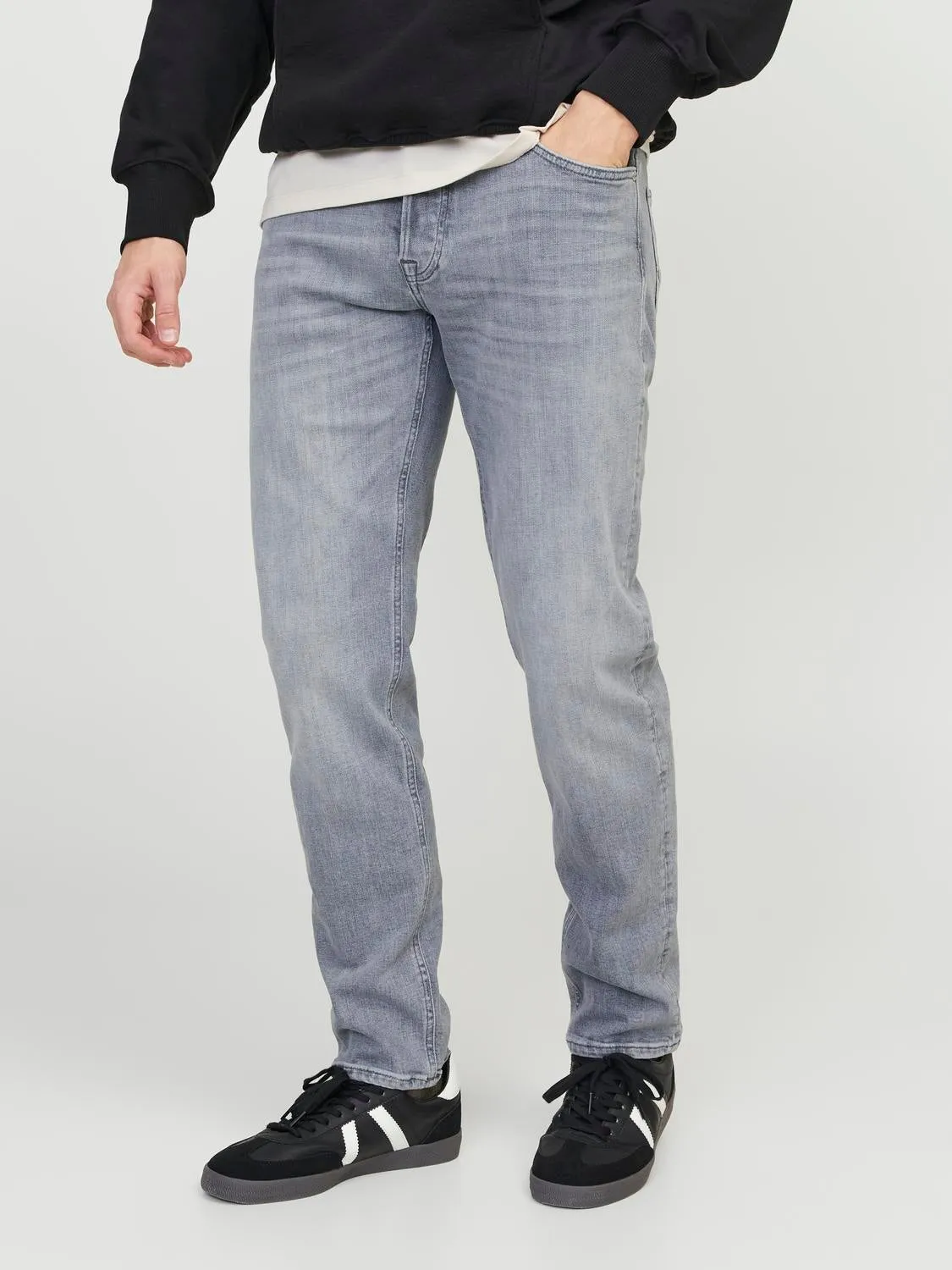 JJIMIKE JJORIGINAL JOS 811 Vaqueros de corte tapered | Gris intermedio | Jack & Jones®