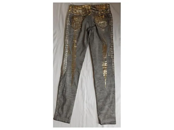 Just Cavalli Pantalones, polainas Gris 