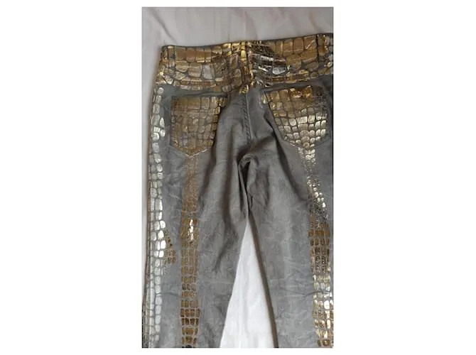 Just Cavalli Pantalones, polainas Gris 