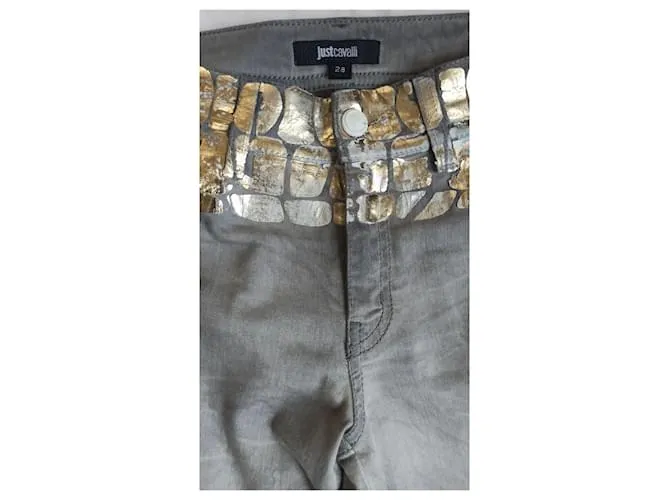 Just Cavalli Pantalones, polainas Gris 