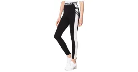 Karl Lagerfeld Pantalones, polainas Negro Blanco 