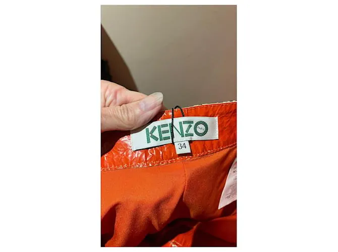 Kenzo Pantalones, polainas Impresión de pitón 