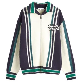 MAISON KITSUNÉ Knitted College Jacket