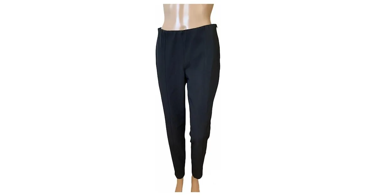 Marc Cain Pantalones, polainas Negro 