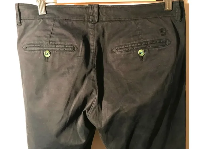 Massimo Dutti Pantalones, polainas Azul 