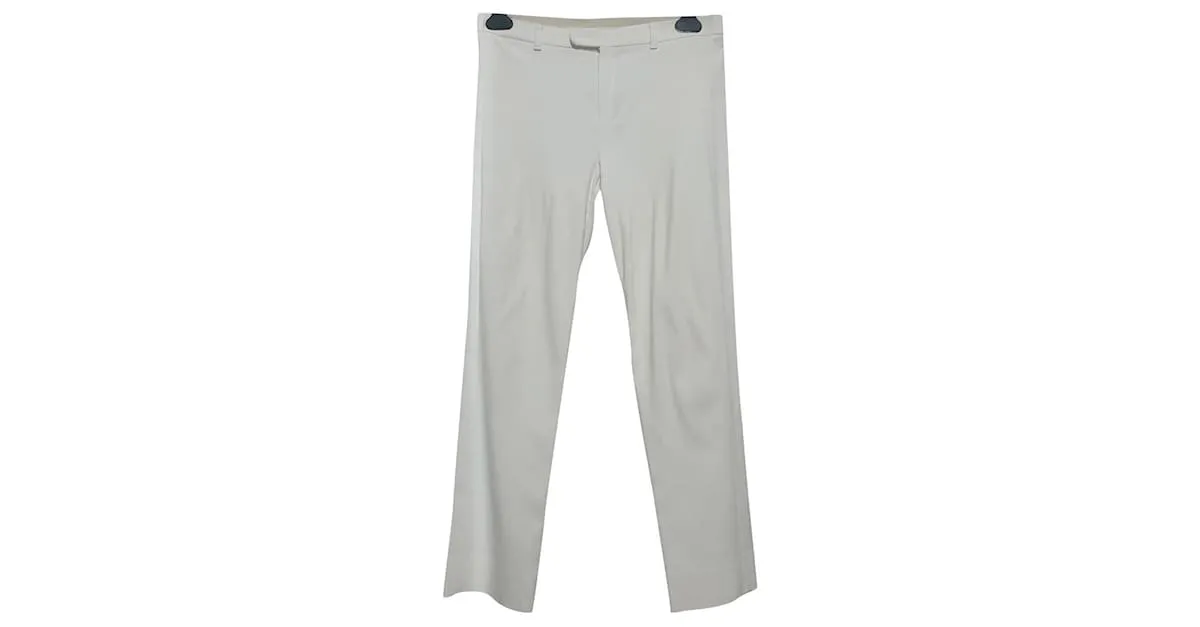 Max Mara Pantalones, polainas Blanco 