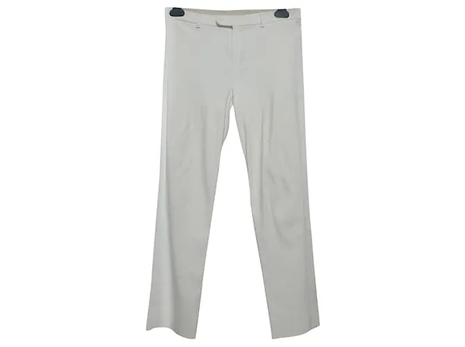 Max Mara Pantalones, polainas Blanco 