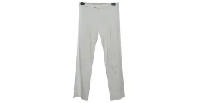 Max Mara Pantalones, polainas Blanco 