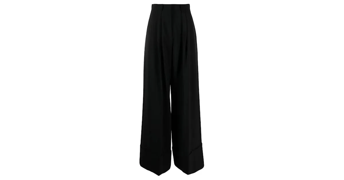 Moschino Pantalones, polainas Negro 