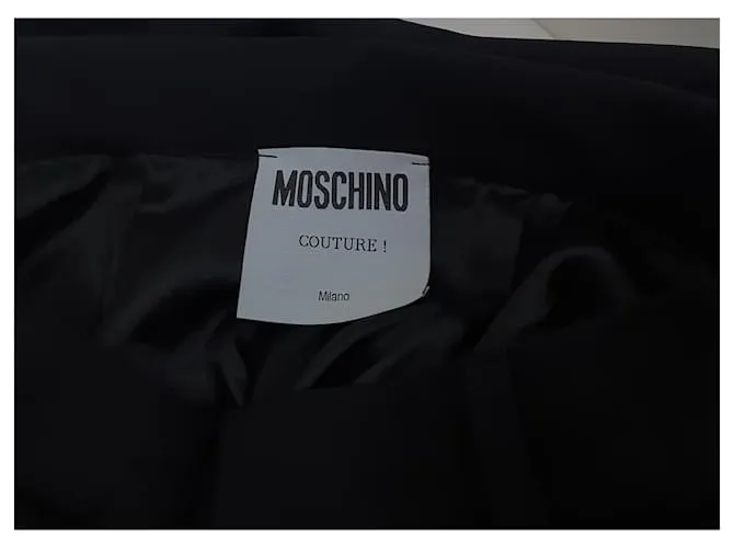 Moschino Pantalones, polainas Negro 