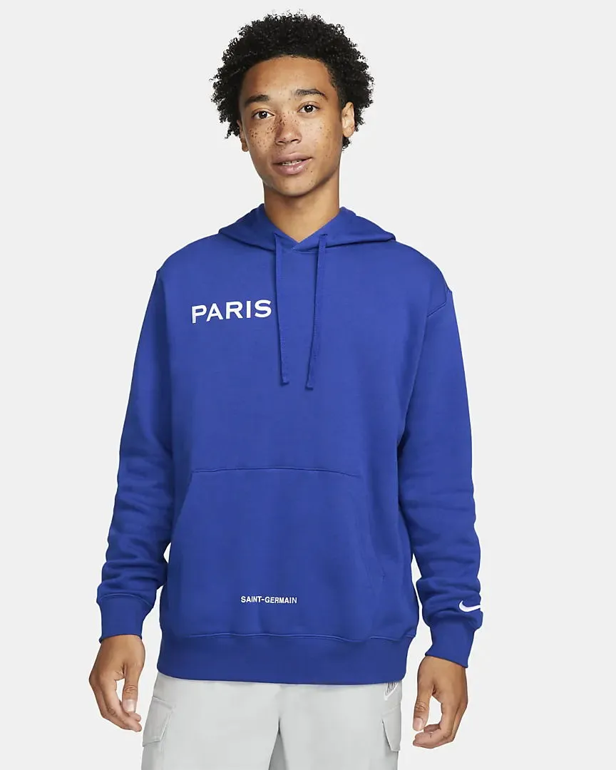 Nike Paris Saint-Germain Club Fleece Pullover Hoodie