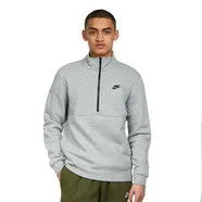 Nike Sportswear Club Brushed-Back 1/2-Zip Pullover