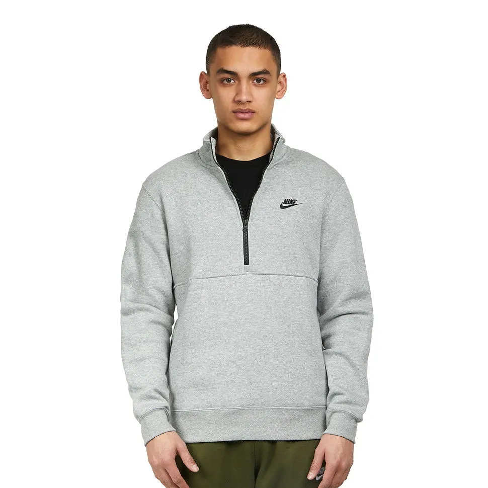 Nike Sportswear Club Brushed-Back 1/2-Zip Pullover