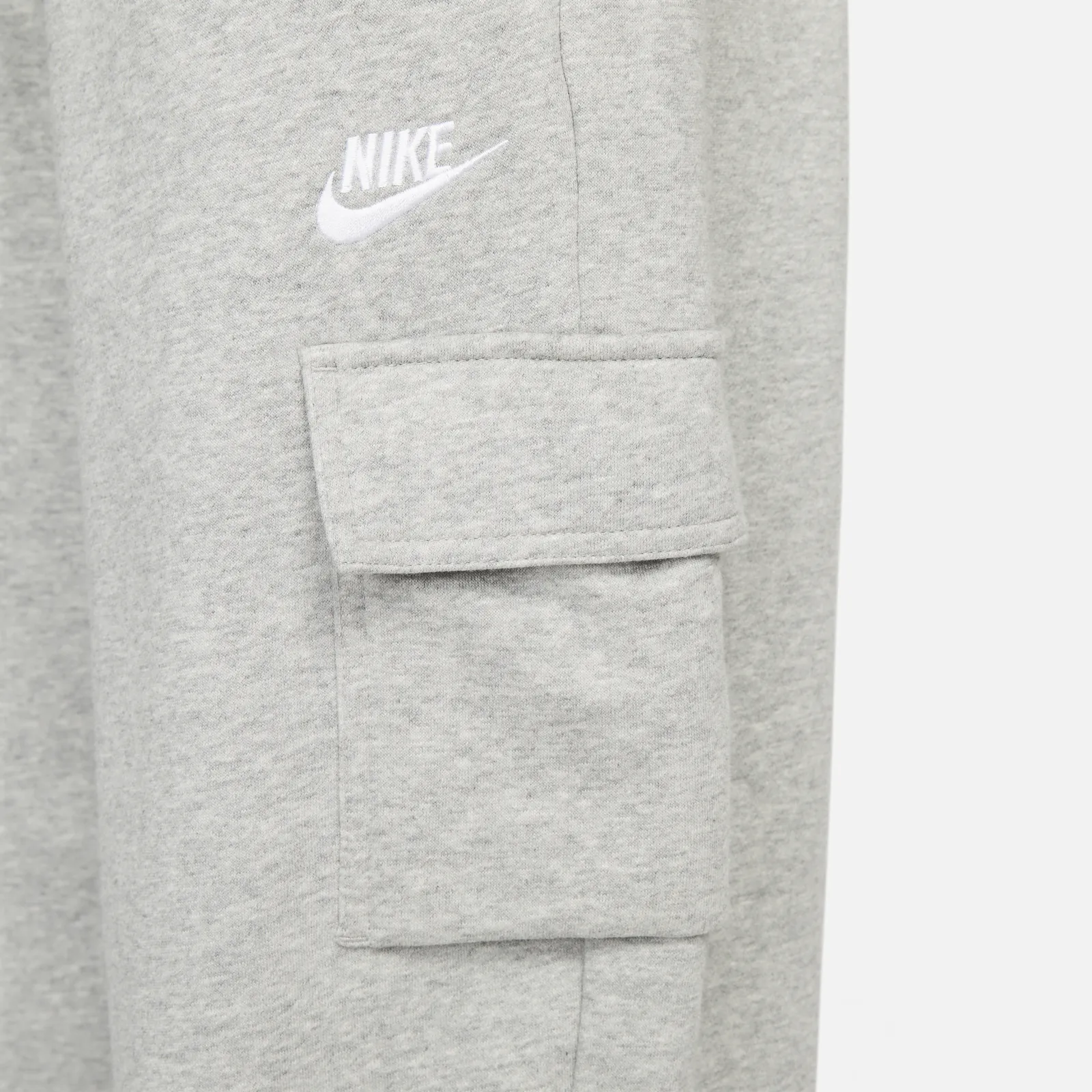 Nike Sportswear Club Fleece Mid Rise Oversized Cargo Tracksuit Bottoms