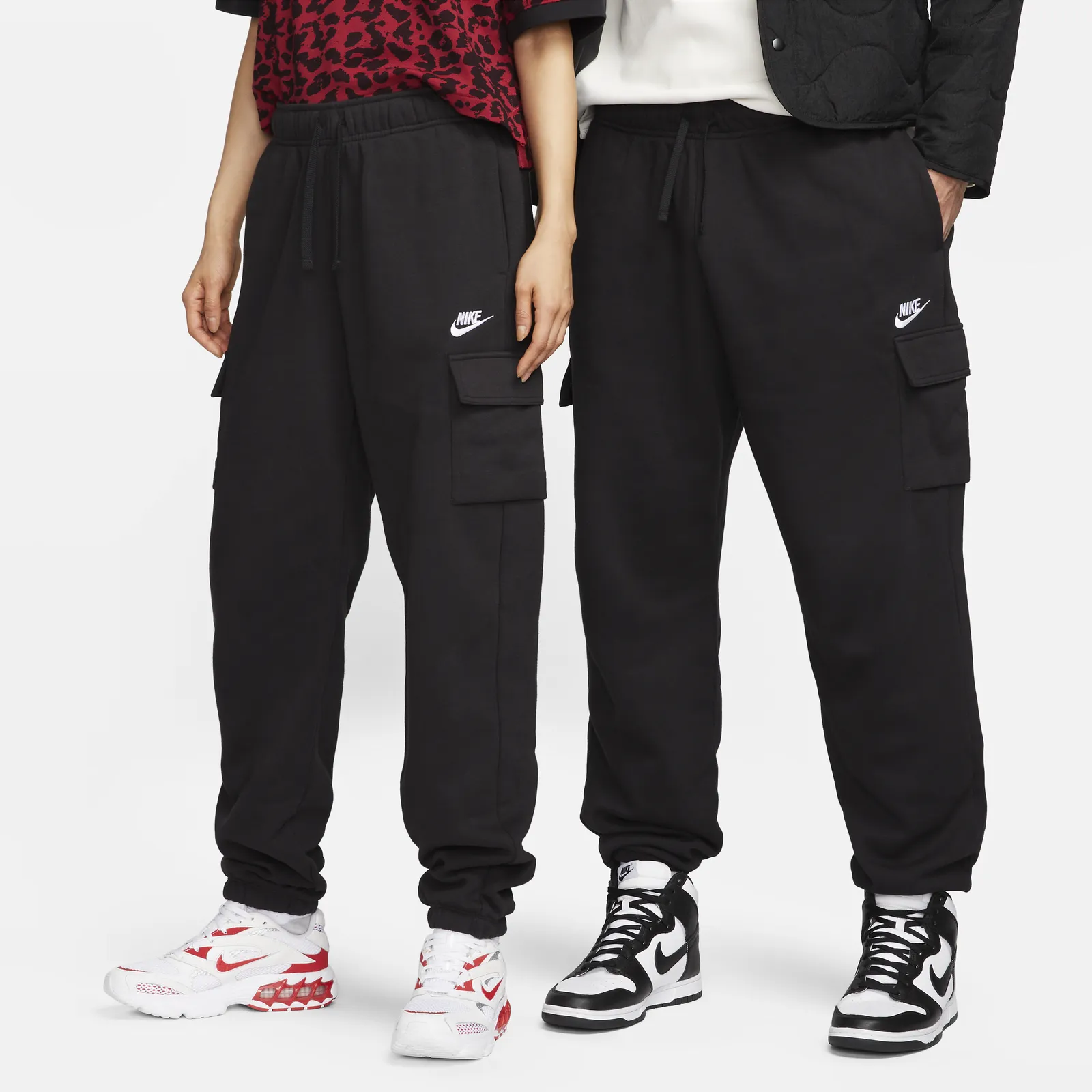 Nike Sportswear Club Fleece Oversized Cargo Tracksuit Bottoms