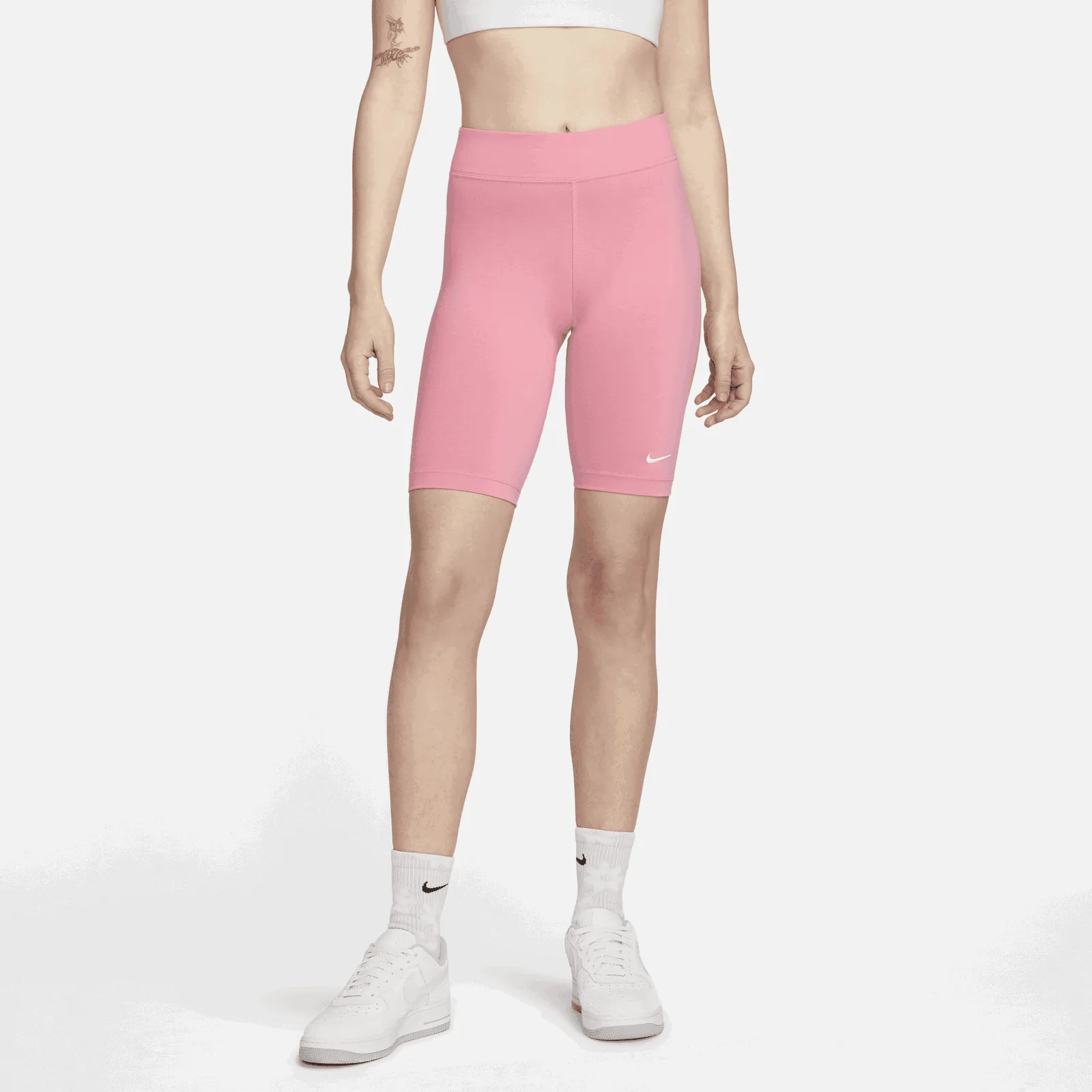 Nike Sportswear Essential Mid-Rise Biker Shorts