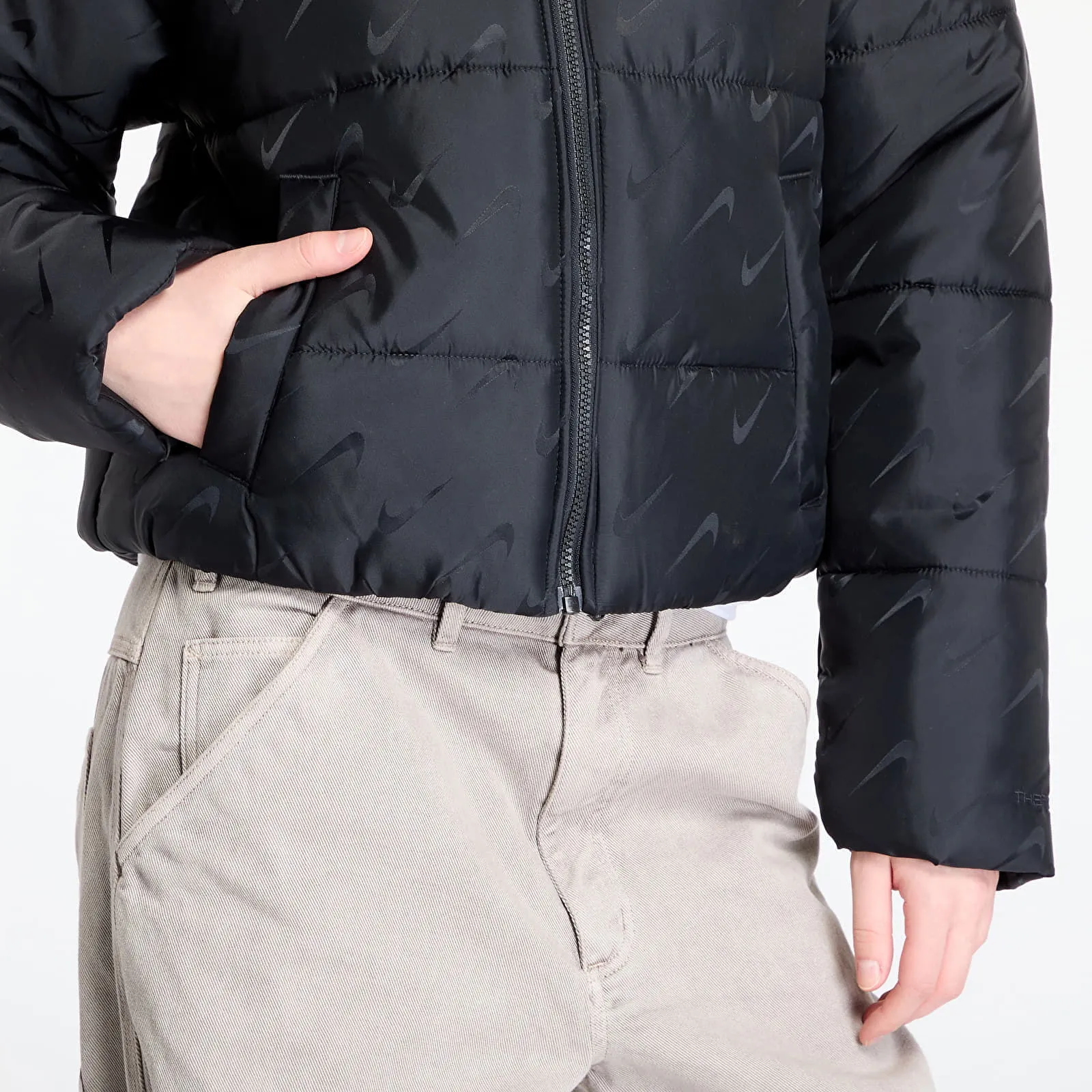 Nike W Nsw Tf Snfl Nk Clsc Pfr Aop Puffer Jacket