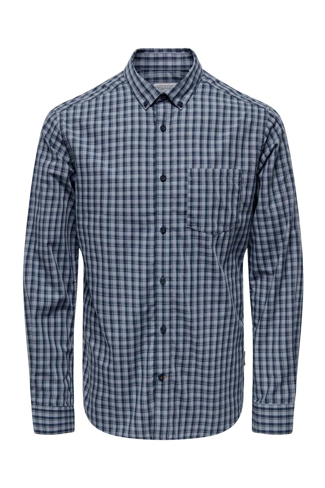 Only & Sons Camisa de hombre slim fit