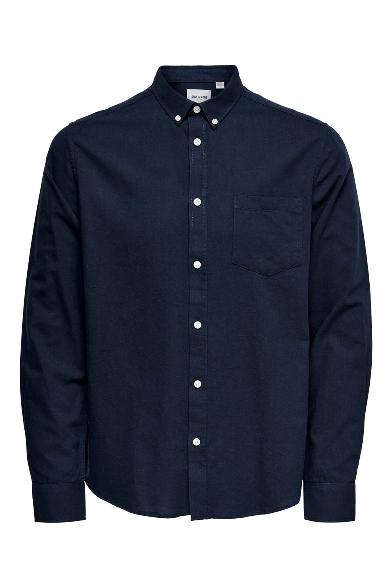 Only & Sons Camisa oxford de manga larga de hombre