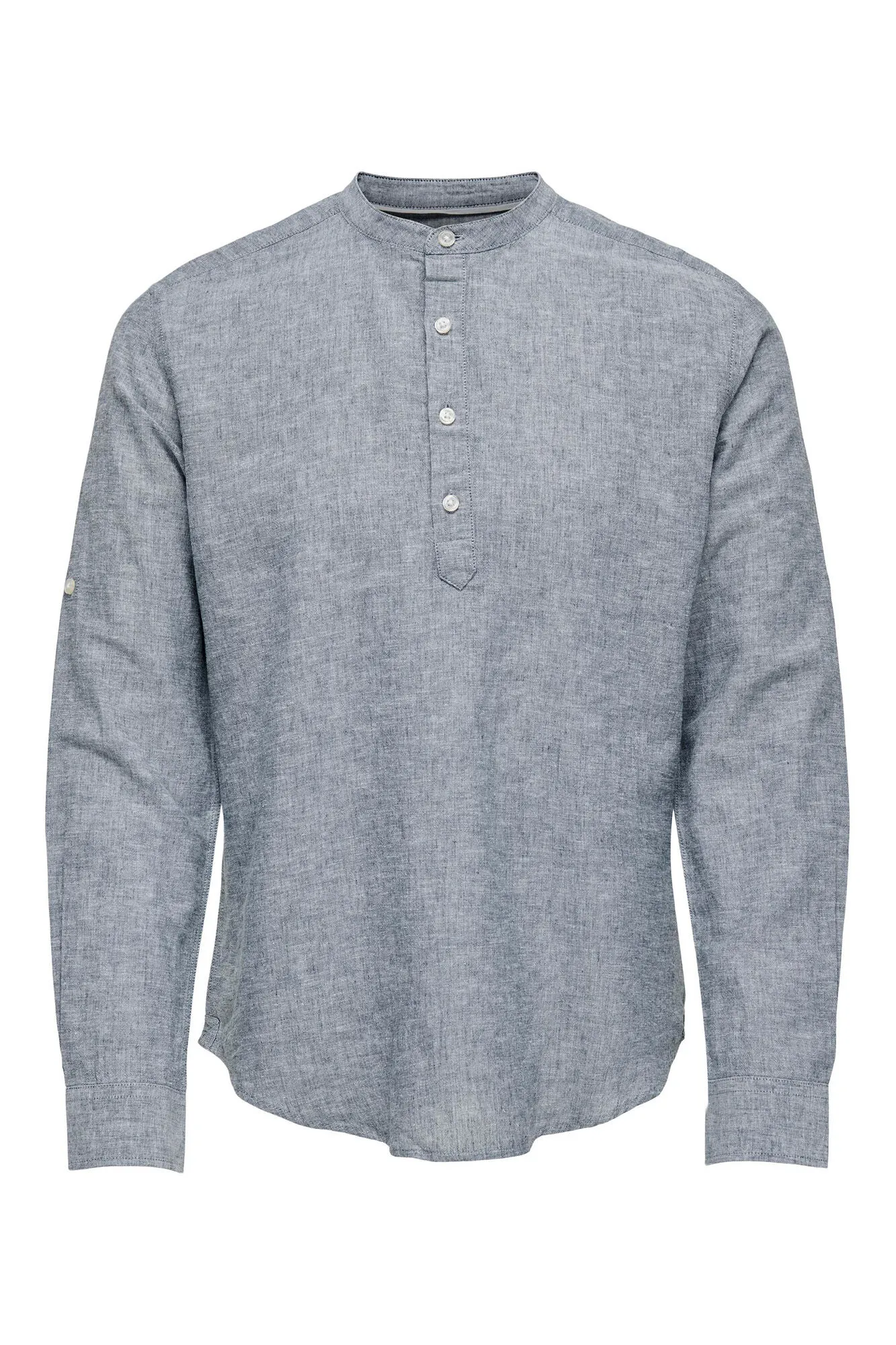 Only & Sons Camisa polera lino