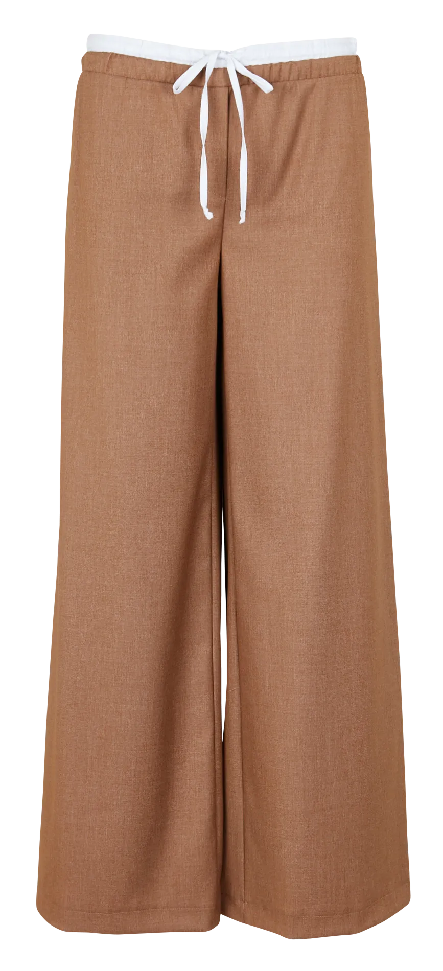 Pantalón ancho en marron