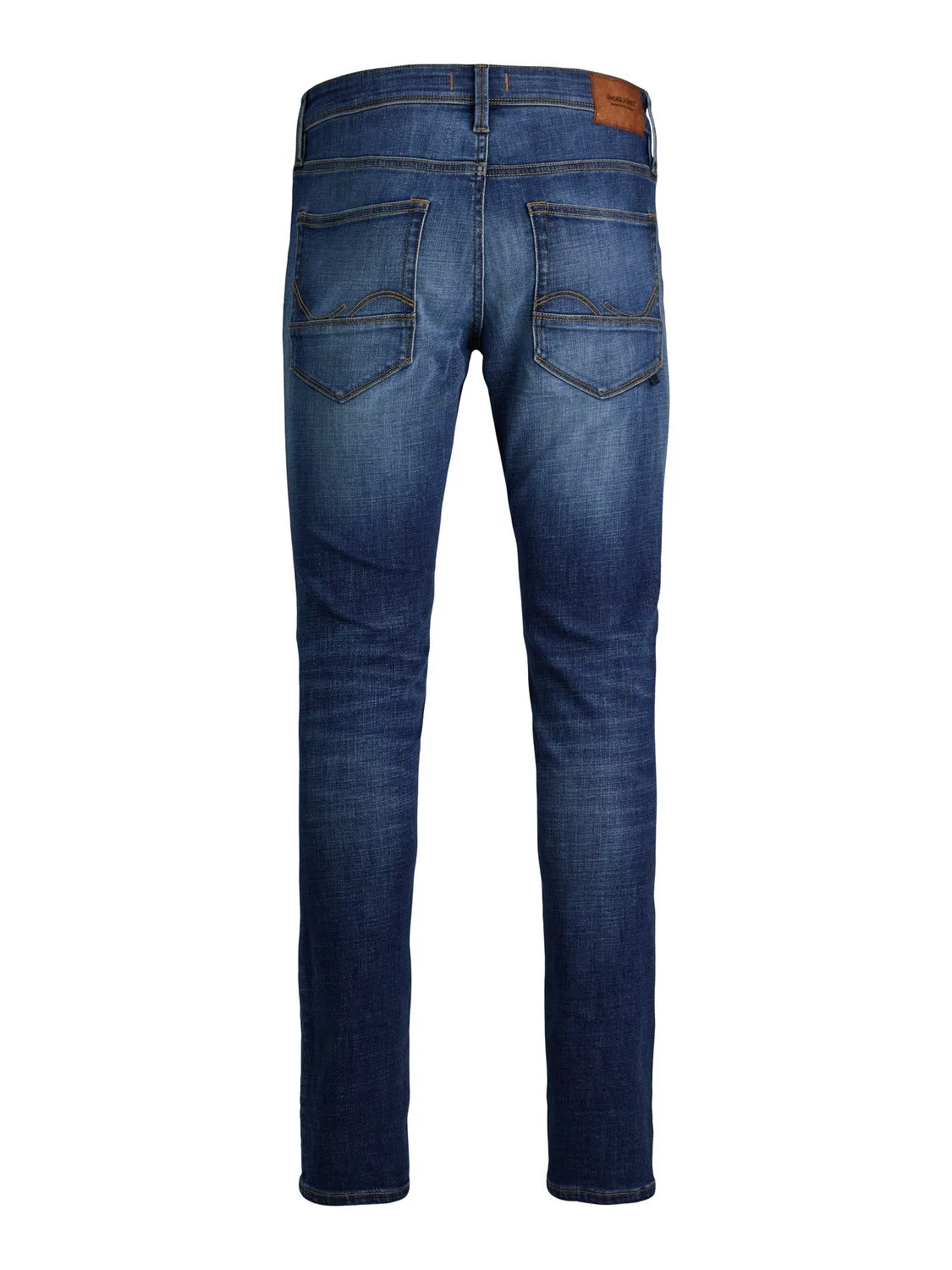 Plus Size JJIGLENN JJFOX GE 348 PLS Vaqueros de corte slim | Azul intermedio | Jack & Jones®