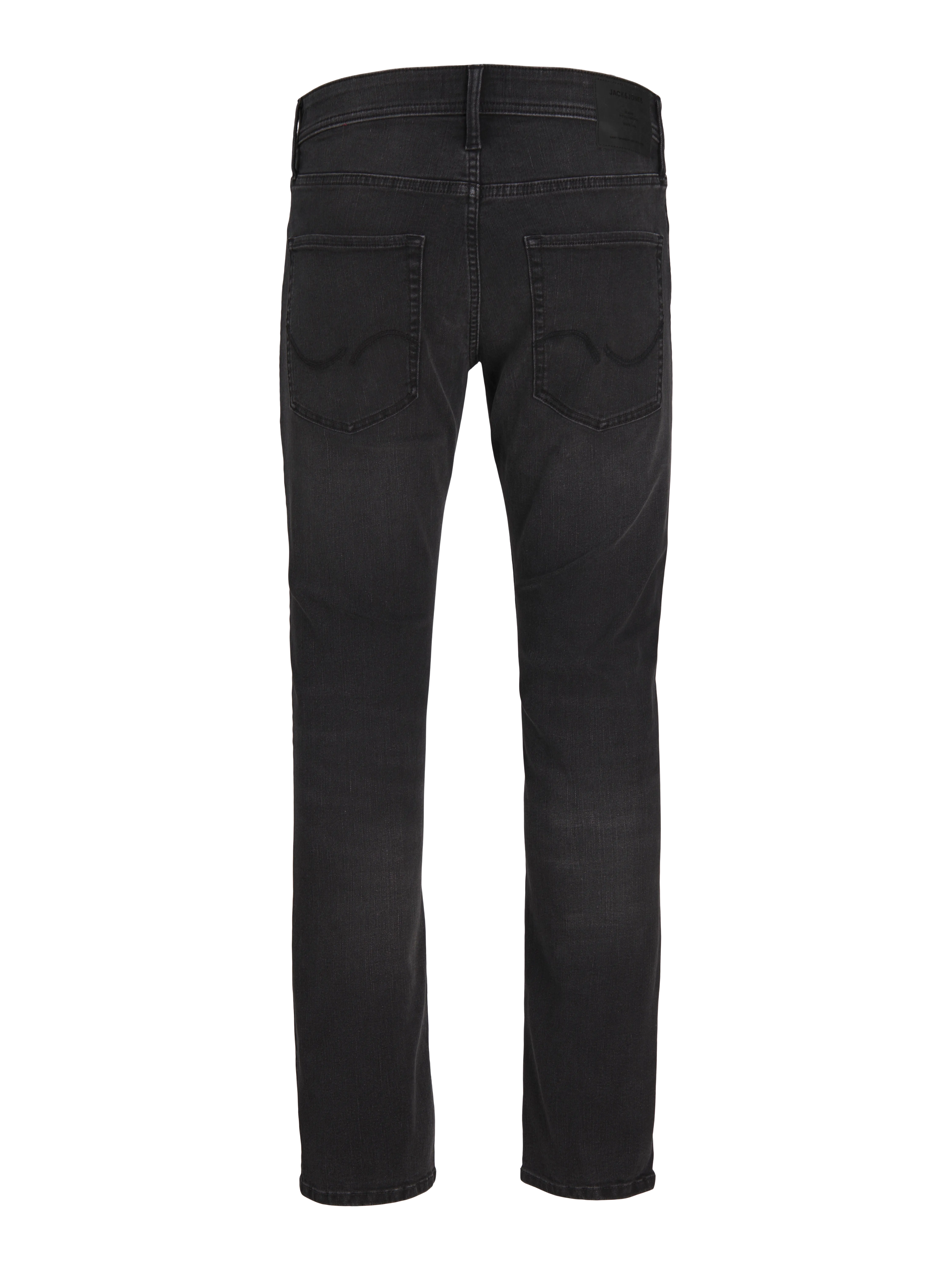 Plus Size JJIGLENN JJORIGINAL SQ 014 PLS Vaqueros de corte slim | Negro | Jack & Jones®