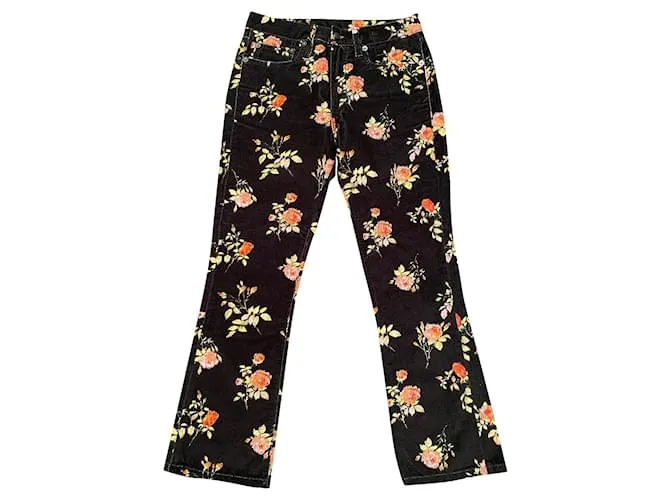 R13 Pantalones, polainas Negro 